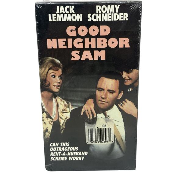 Jack Lemmon - Good Neighbor Sam 1964 Movie VHS 1988 Good Times Video Comedy New - Picture 10 of 10